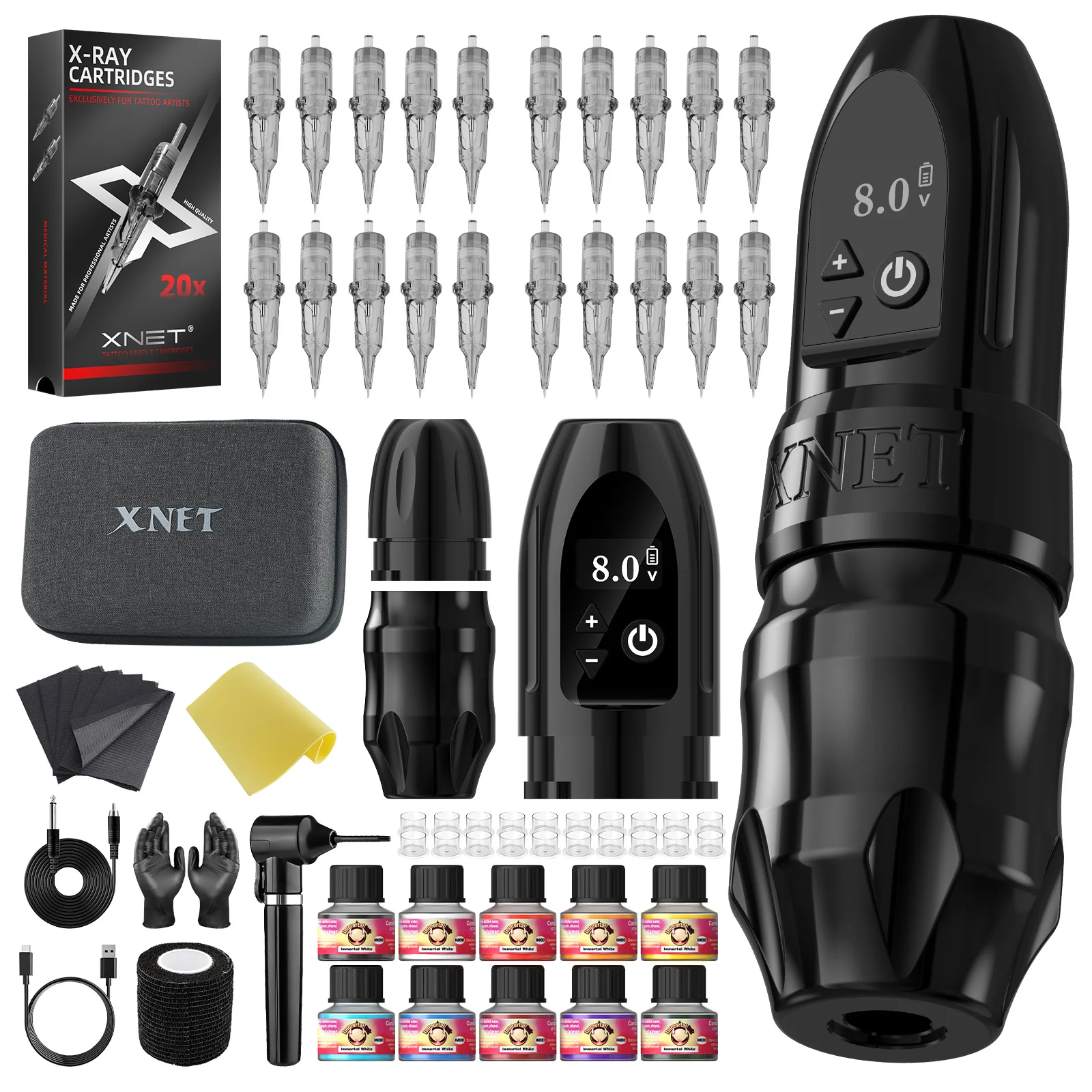 Black dual battery
