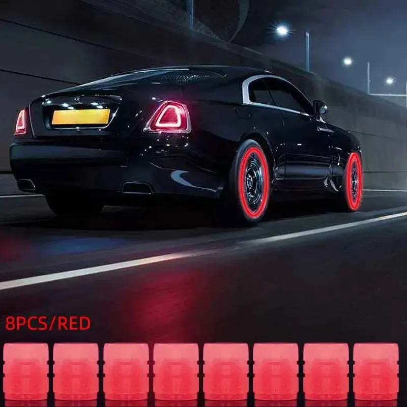 8pcs red