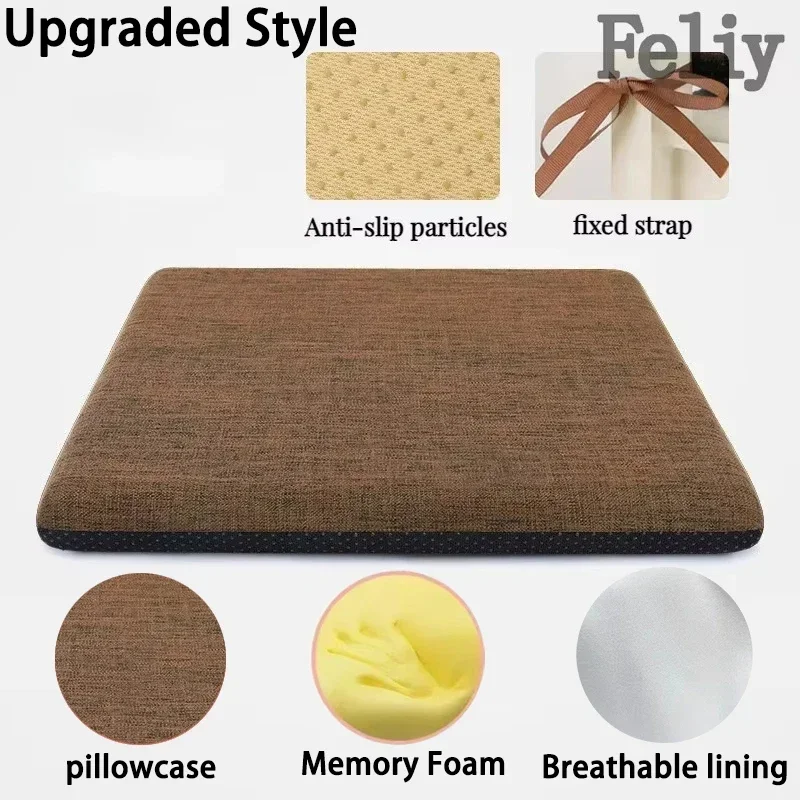 Memory Foam Car Support Seat Cushion Slow Rebound Office Chair Cushion Buttock Orthopedic Pillow Seat Massage Hips Coccyx Pillow