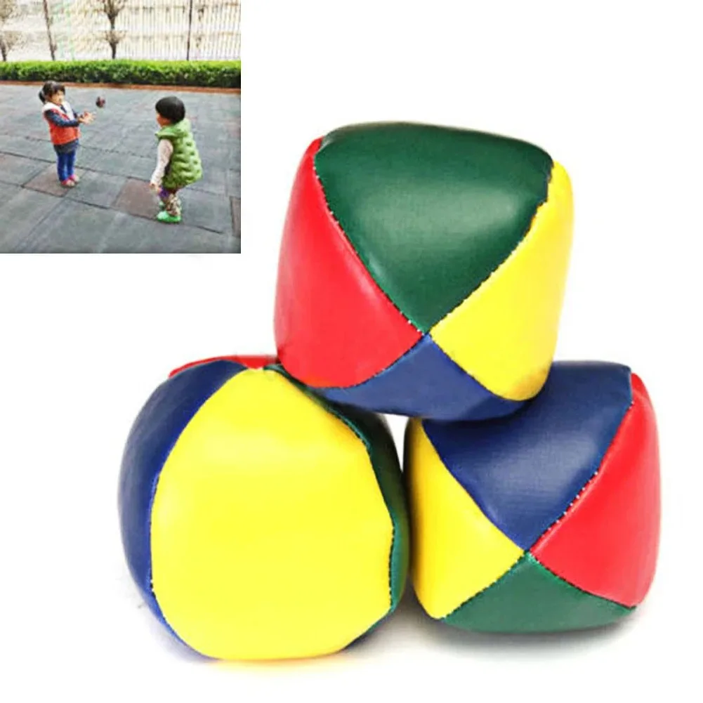 1pc Juggling Balls Classic Bean Bag Juggle Magic Circus Beginner Kids Toy Throw Sandbags Game Fun Sports Soft Ball Toy Outdoor