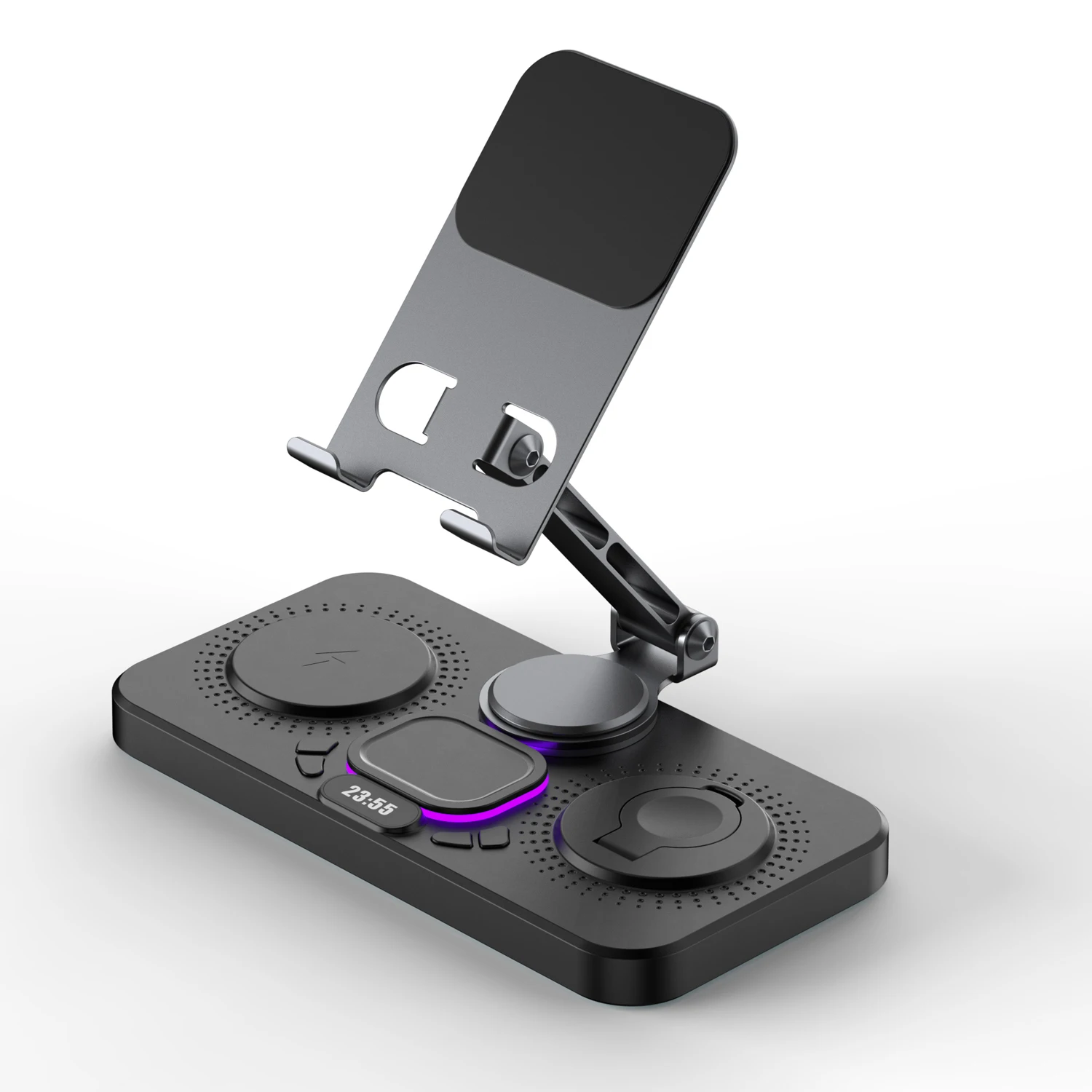 IPad Tablet Bracket Multifunctional magsafe magnetic 6 IN 1 Wireless Charger Stand for Iphone 12-16 Pro Airpods Pro Apple IWatch