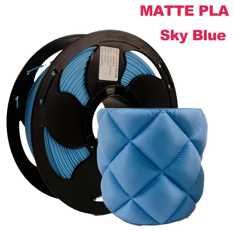 matte sky blue