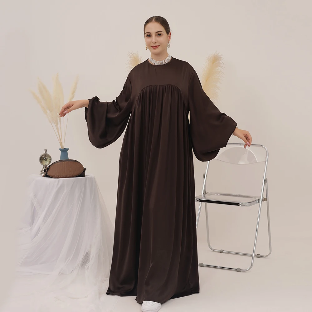 Dark coffee Abaya