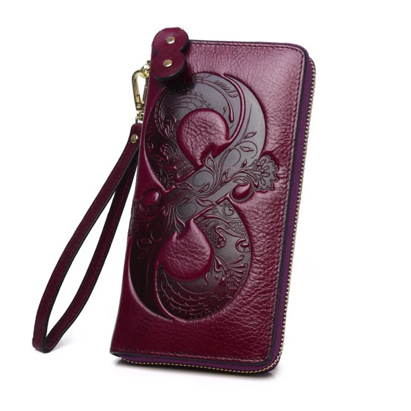 purple wallet