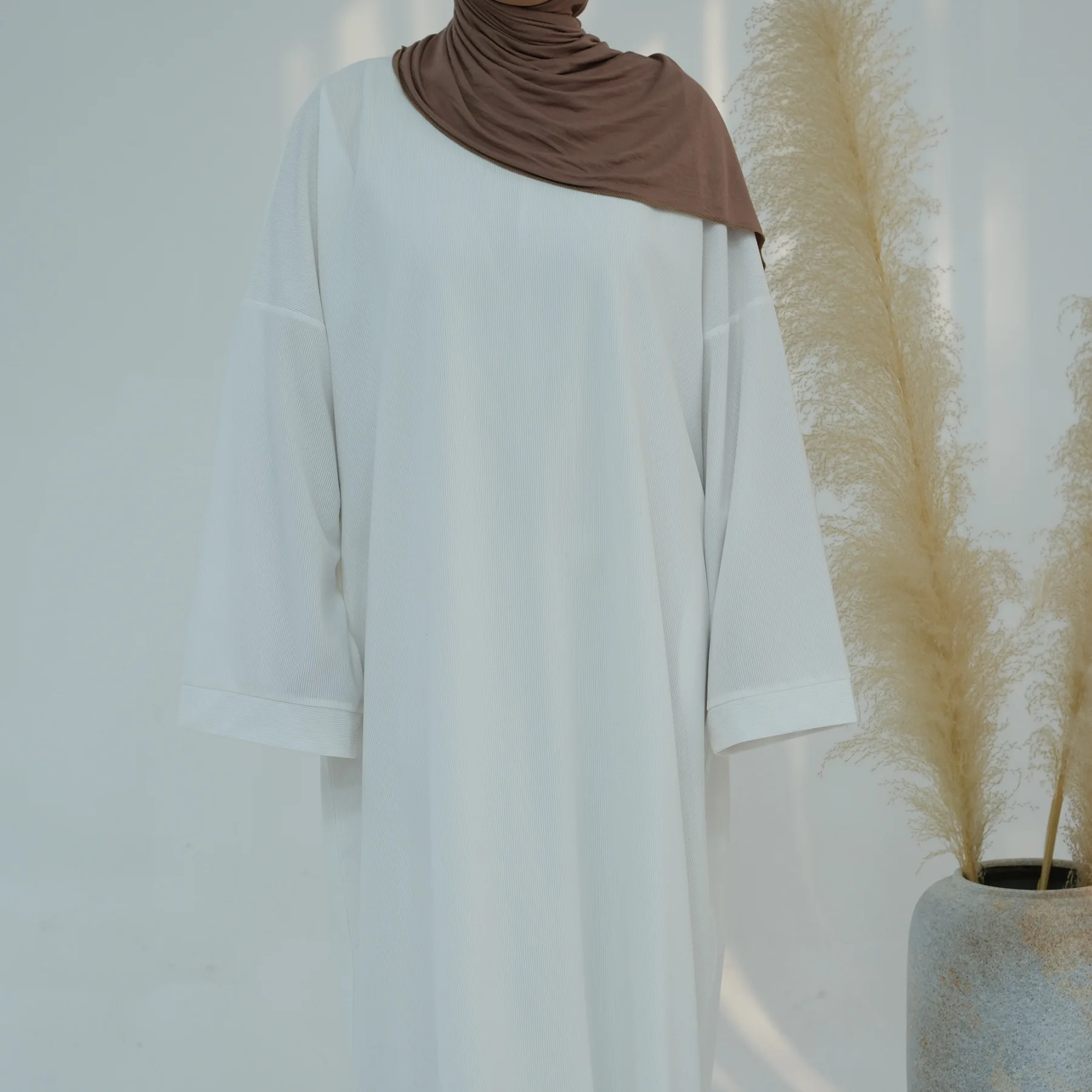 Corduroy Abaya Dubai Luxury Turkey Loose Kaftan Casual Moroccan Clothes Winter Turkey Dresses For Women Luxury Elegant 2024