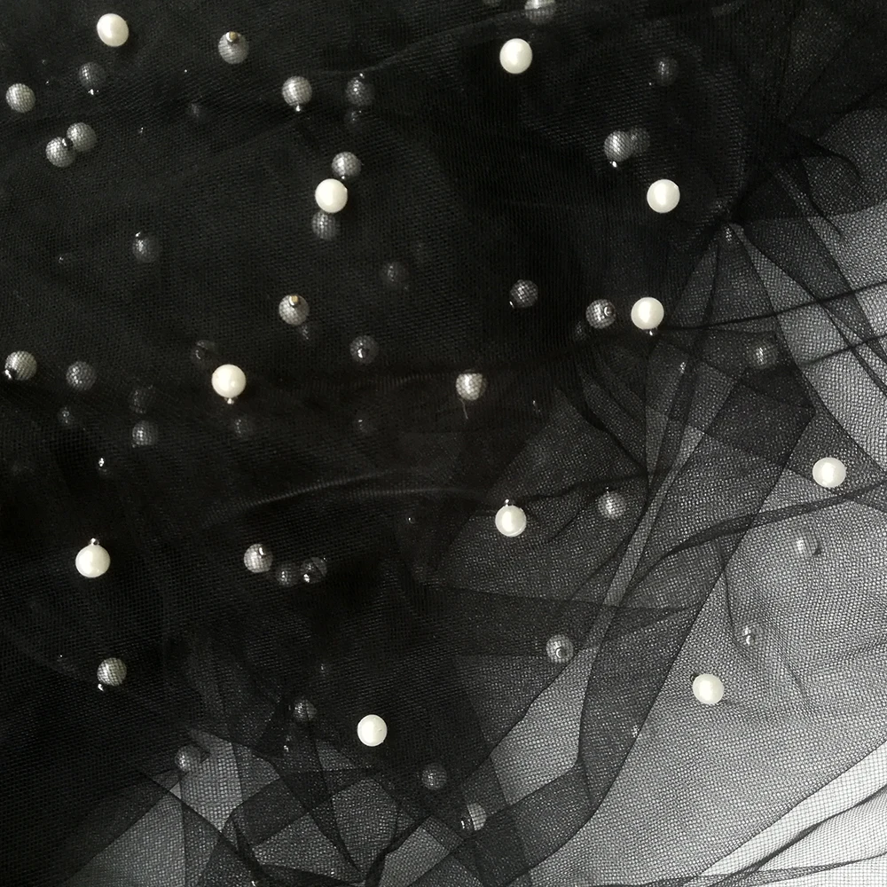 White beads