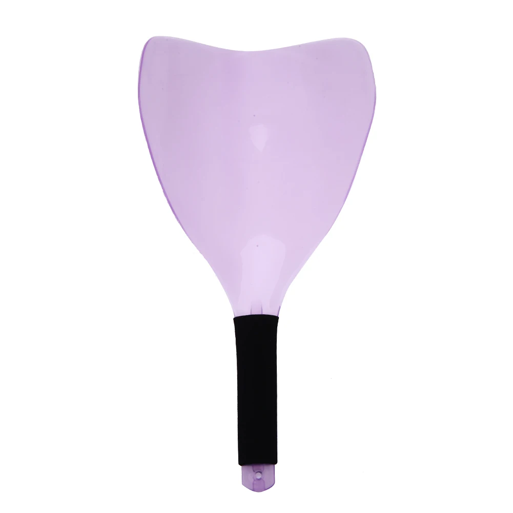 Plastic Haircut Mask Shield Cover Multipurpose Hair Cutting Shield Cover with Handle Face Spray Shield Convenient for Hair Tools