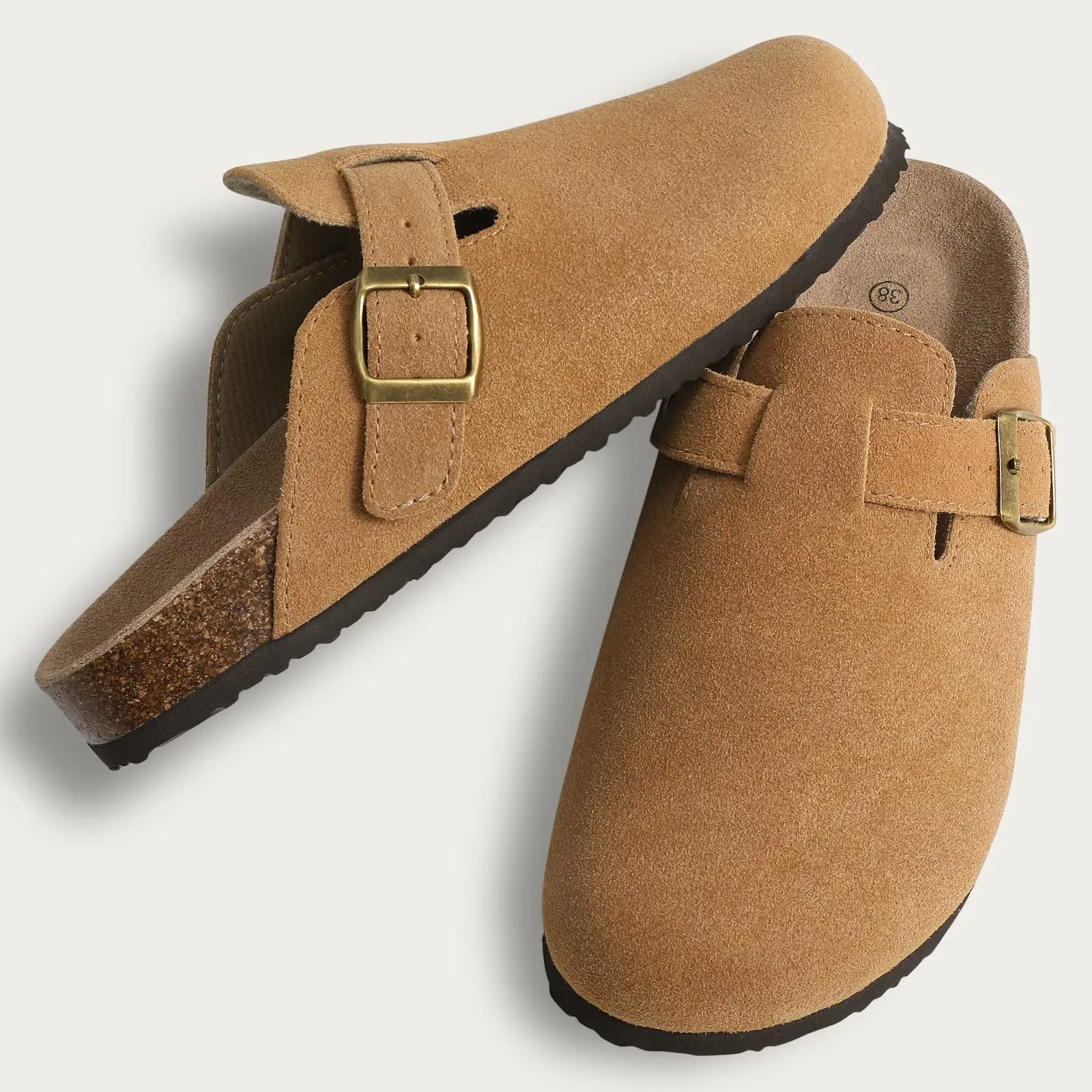 cow suede-Brown