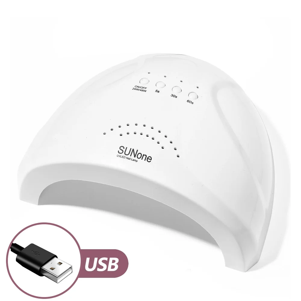 SUNone 48W UV LED Nail Lamp 30 Beads Dryer 3Timer Nail Dryer Gel Nail Polish Curing Automatic Sensor Nail Art Equipment