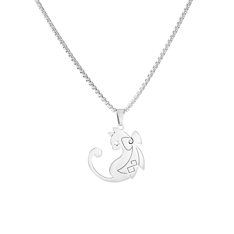 2024 Genshin Impact Necklace For Women Men Trend Anime Titanium Steel Kazuha Yun Jin Pendant Sweater Chain Cos Wholesale