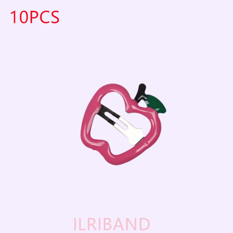 10pcs apple-fuchsia