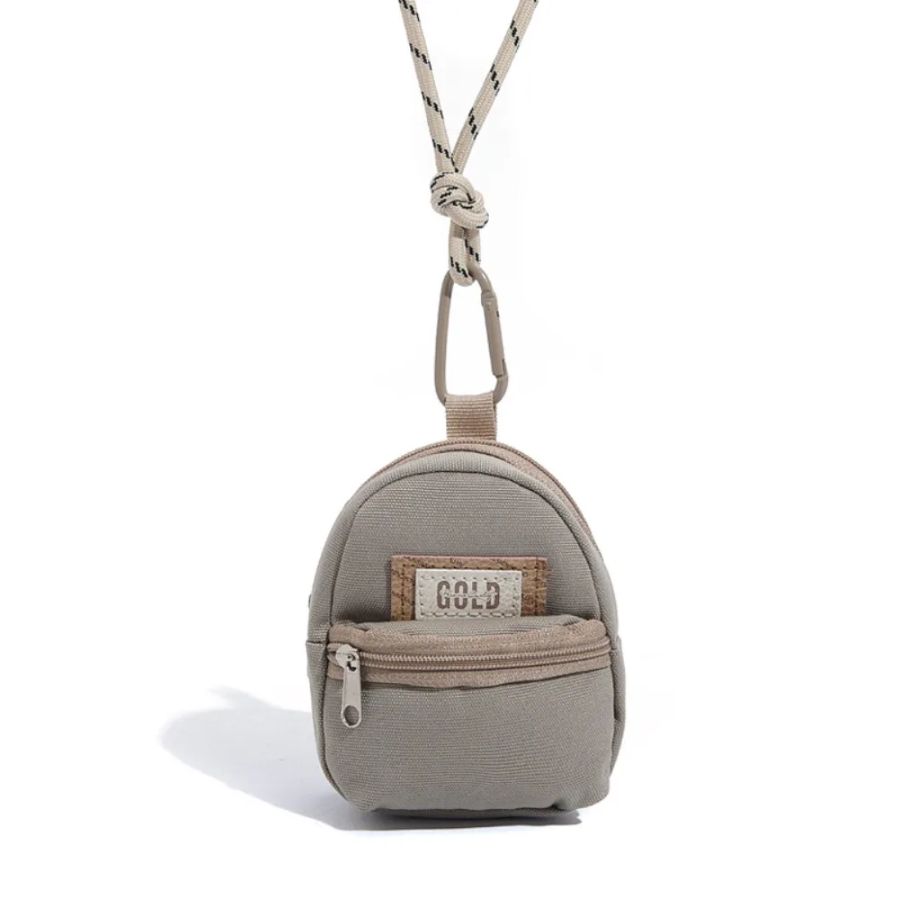 Mini Coin Purses Men Women Couples Crossbody Bag Portable Wallets Earphone Key Shoulder Bags Hip Hop Casual All-match Newest