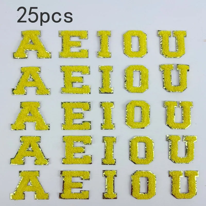 yellow-aeiou-25pcs