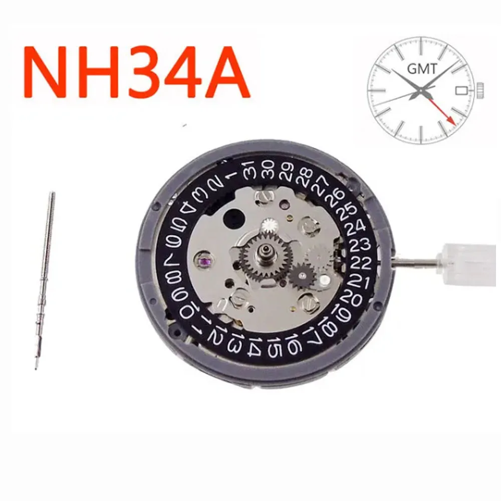 black NH34 3H crown