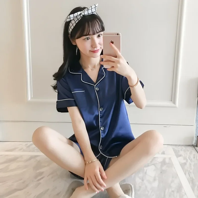 Double short Blue