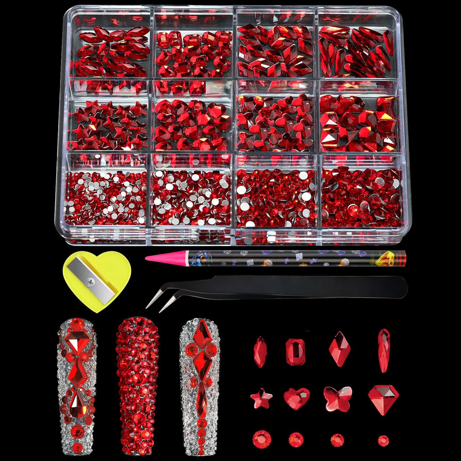 12Grids Red