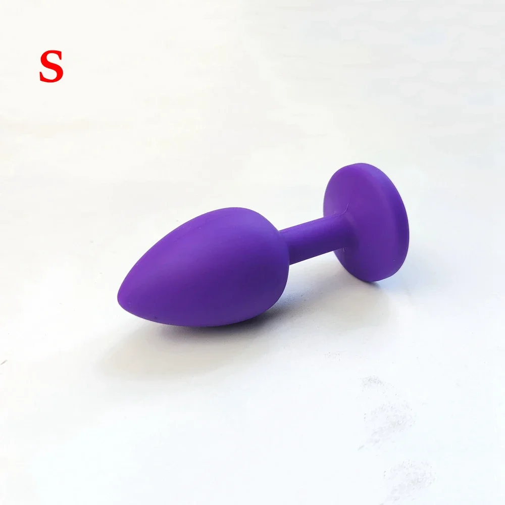 S/M/L Silicone Butt Plug Anal Plugs Unisex Sex Stopper 3 Different Size Adult Toys for Men/Women Anal Trainer For Couples SM