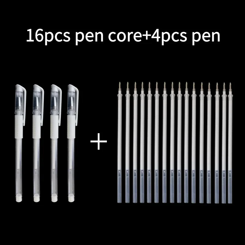 White Microblading Tattoo Surgical Skin Marker Pen Eyebrow Marker Pen Core Tattoo Accessories 10pcs/20pcs/set for choose