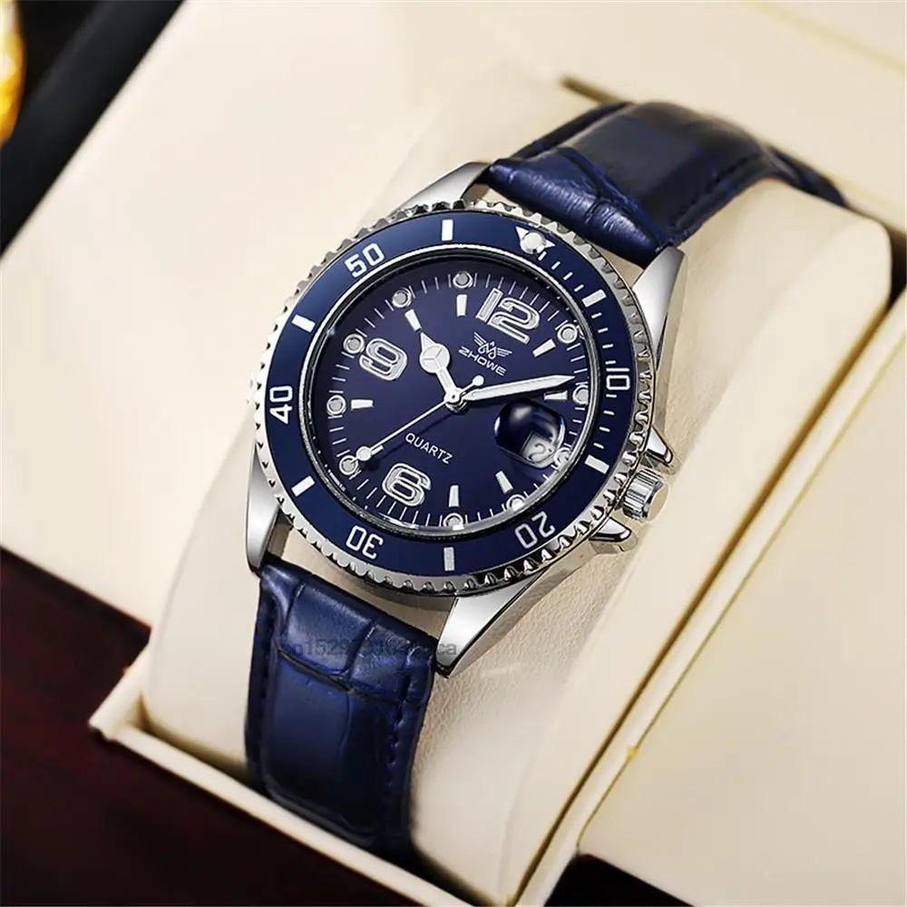 Luxury Mens Watches Stainless Steel Business Waterproof Date Quartz Watch Men Fashion 2023 Sport Clock Relogio Masculino