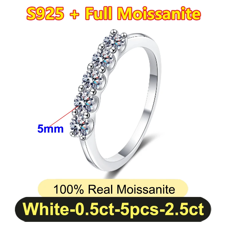 White-5mm-5pcs