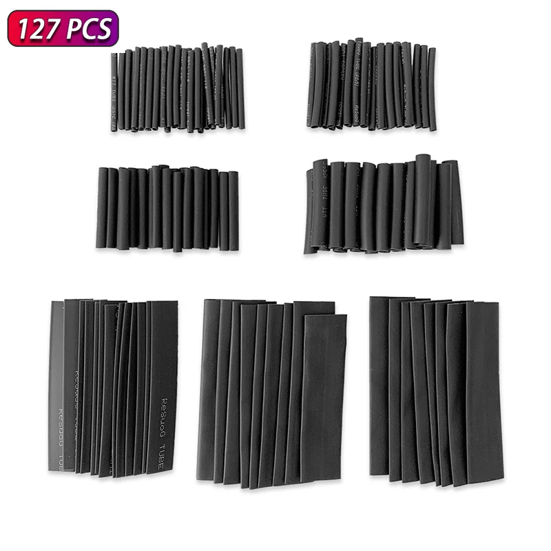 127Pcs Black