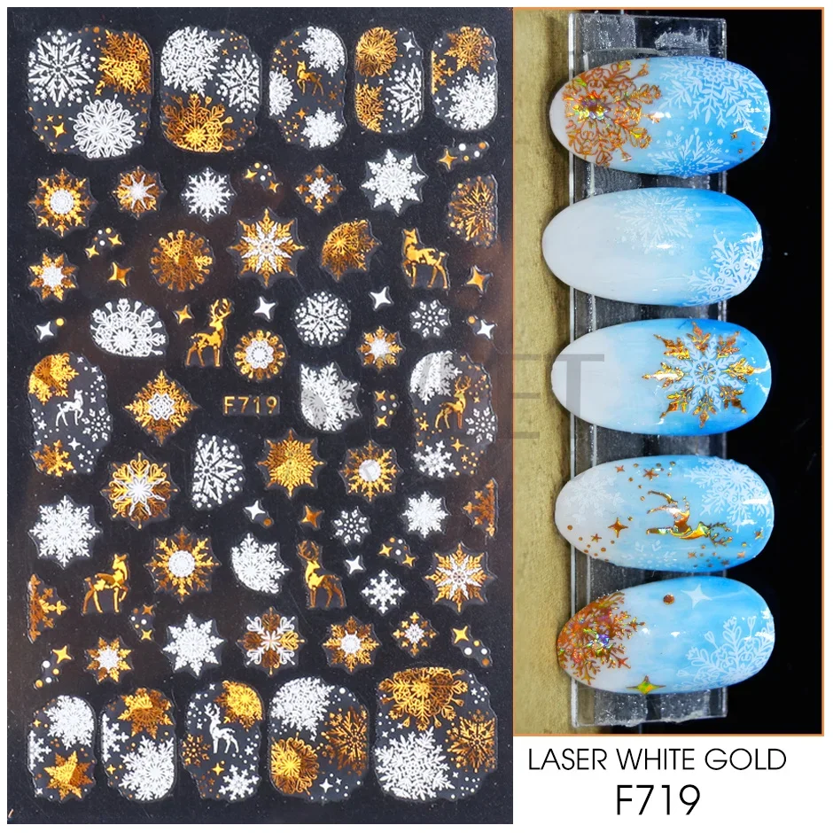 F719 White LaserGold