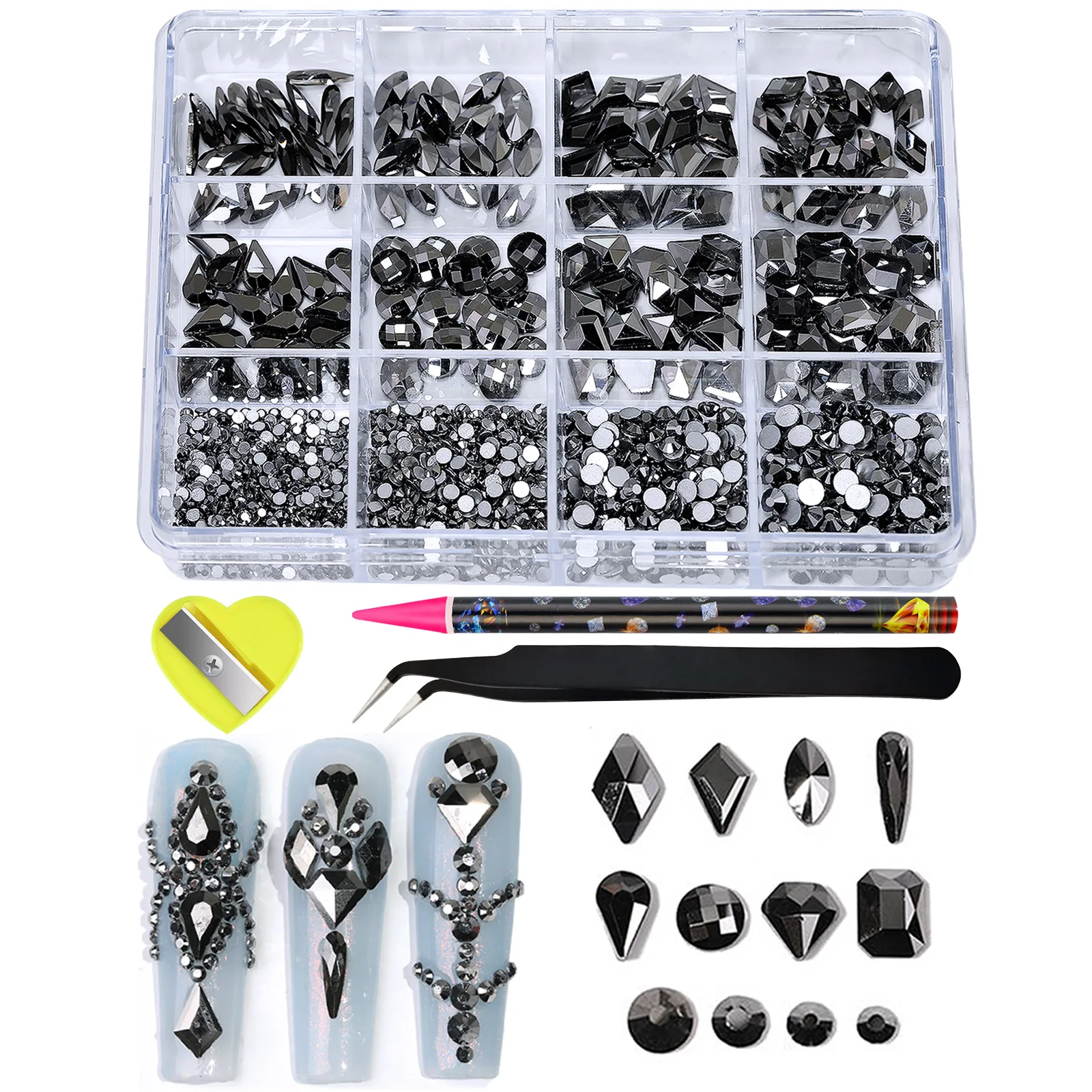 12Grids Black