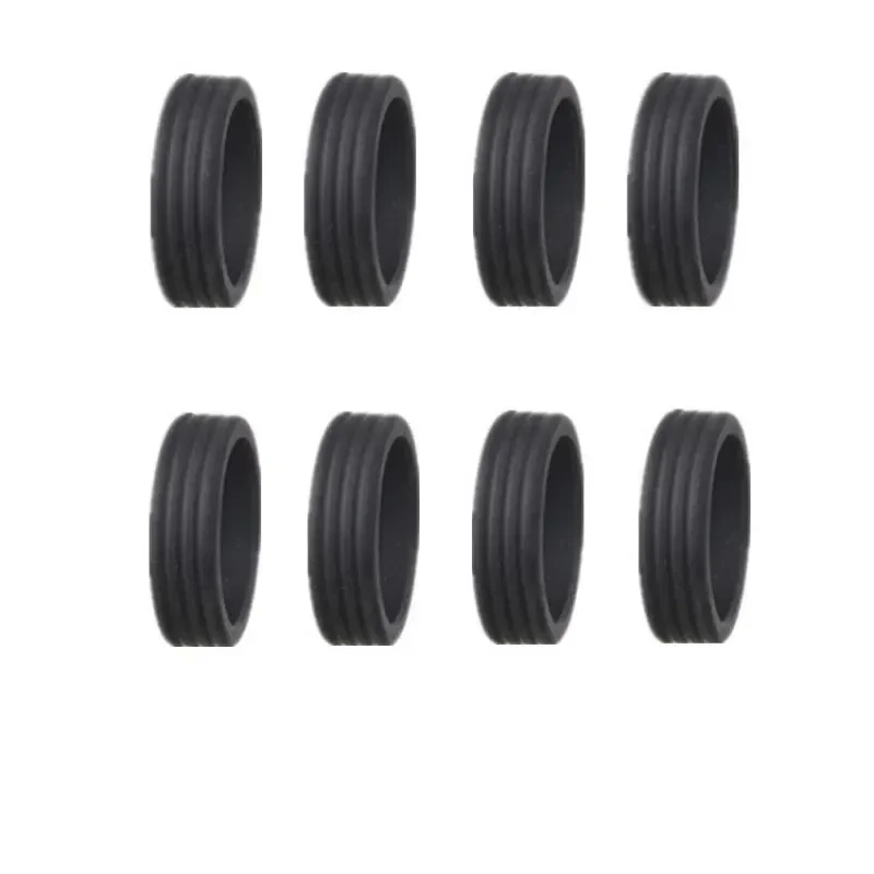 black 8pcs