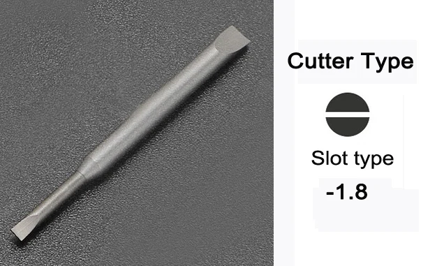Cutter Type Slot1.8