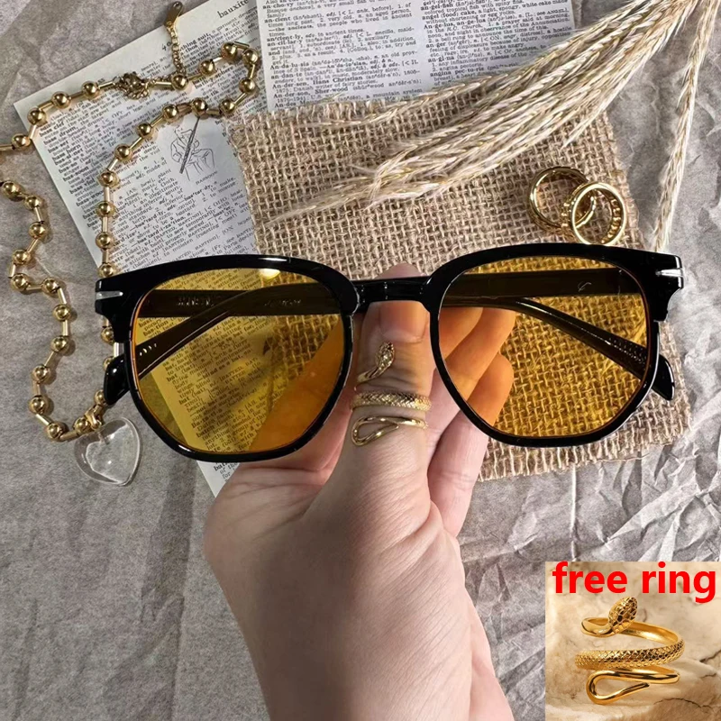 yellow with ring