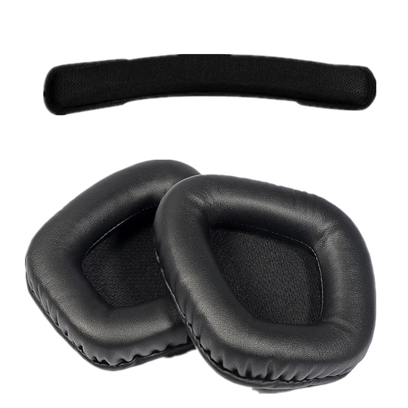Replacement Earpads Memory Foam Ear Cushion for Corsair Void PRO ELITE RGB Wireless Gaming Headset Earmuffs Ear Pads Headband