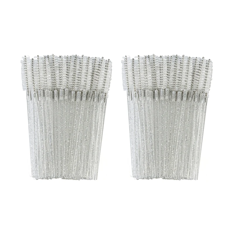 100pcs Clear White