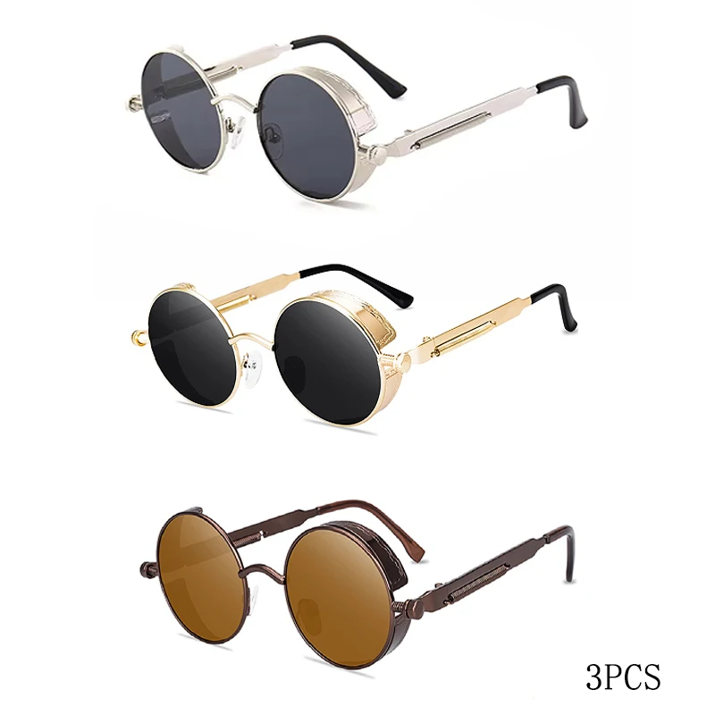 3PCS SilverGoldBrown