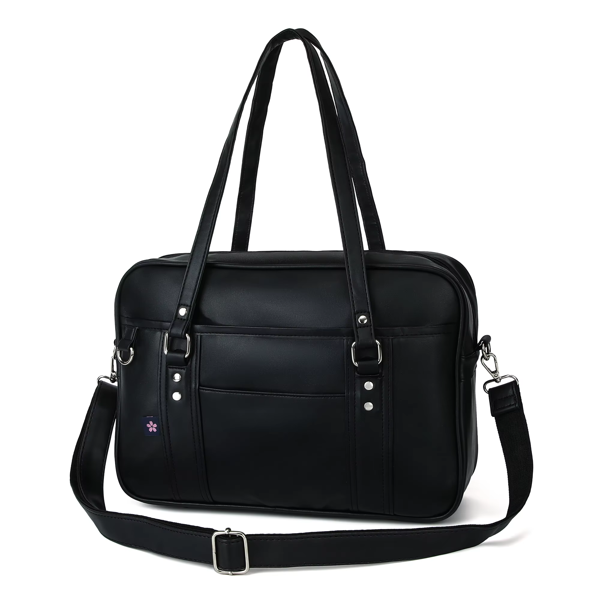 Briefcase high Students Bag Schoolbags Shoulder Bags14-16inch Laptop Bag's Messenger Bags Office HandbagPU Leather tote bag