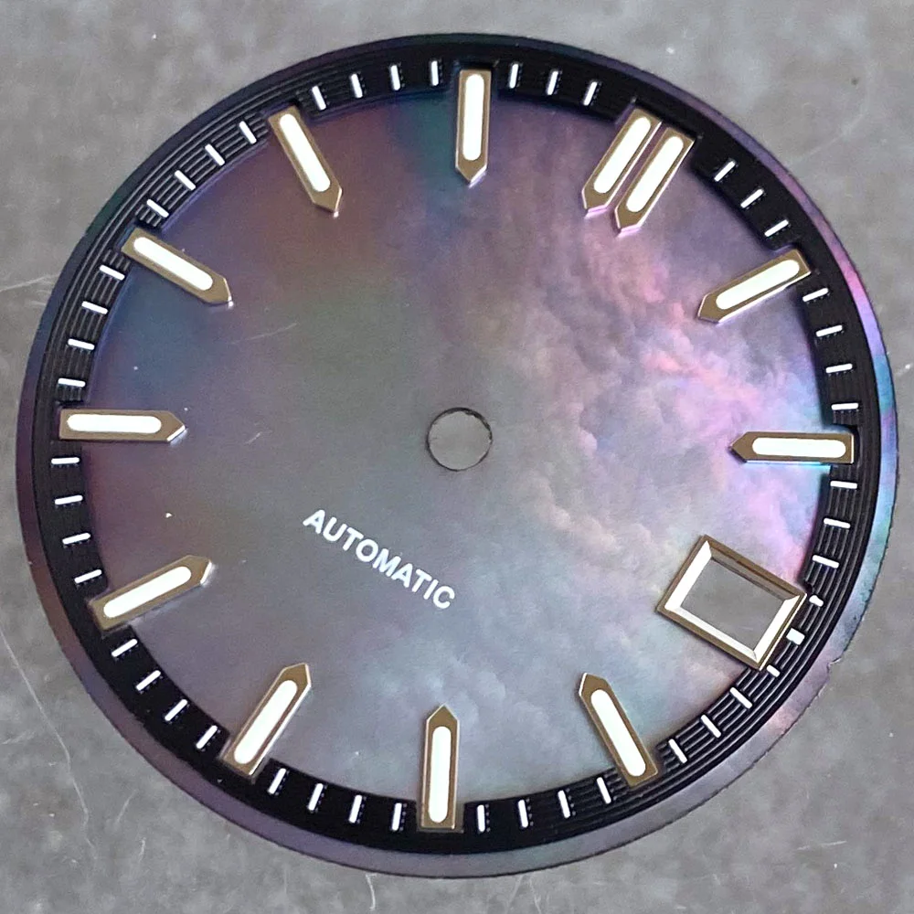 black dial