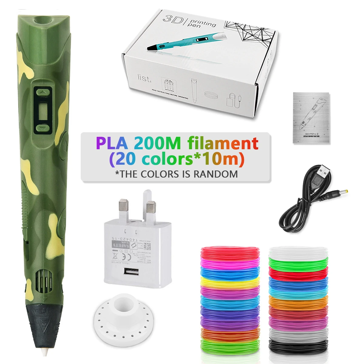 G 200M PLA UK-plug