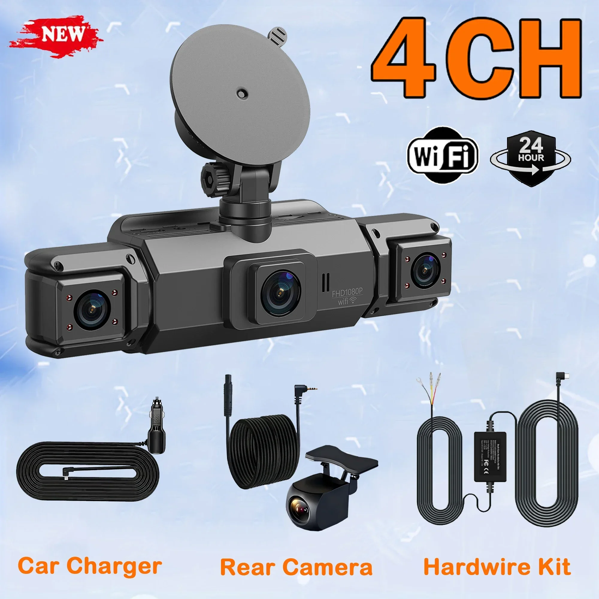 4CH DVR 24Hr
