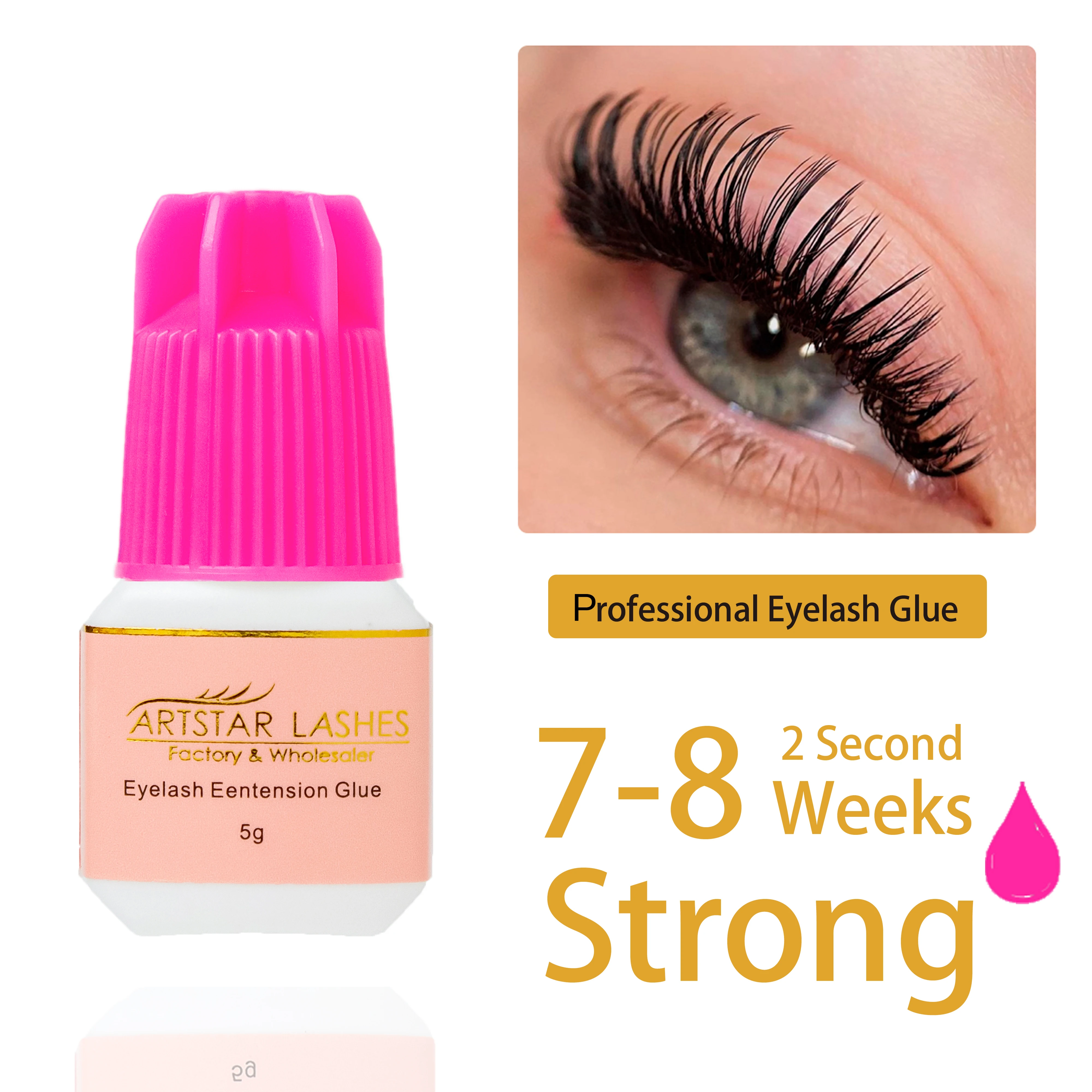 Pink glue