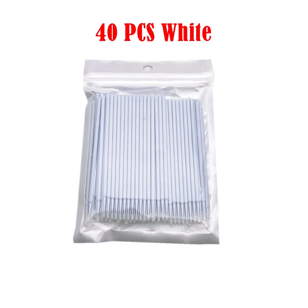40Pcs White