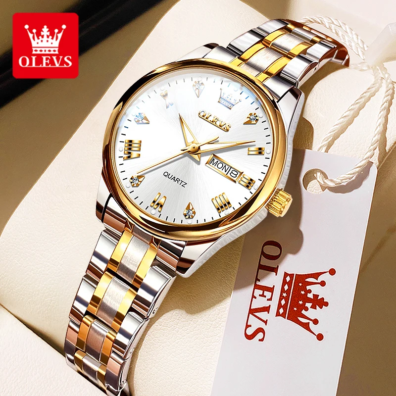 Gold White