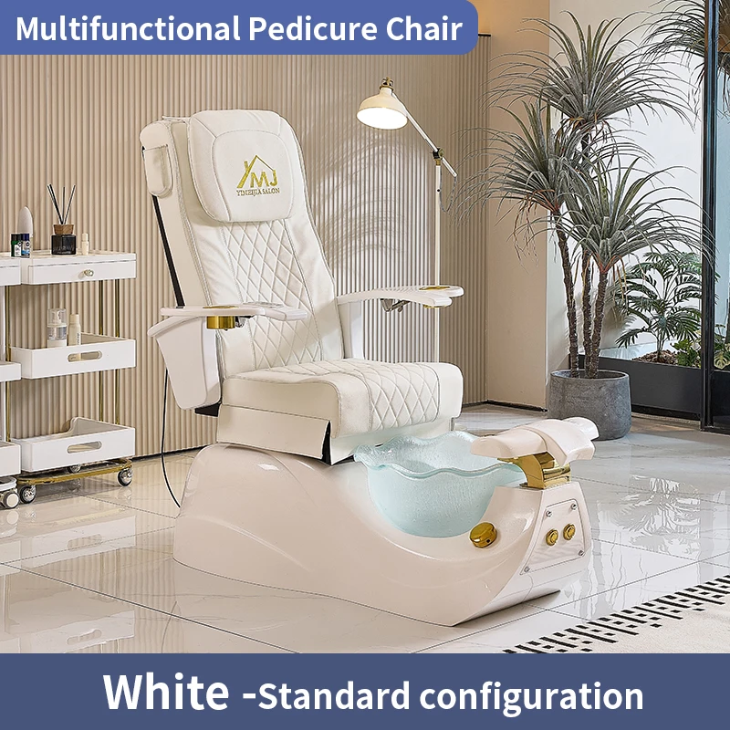 Pedicure Chair.Pacific GT Pedicure Spa Chair For Professional Salons & Spas, Shiatsu Massage Chair, LED Light In Bowl, M06