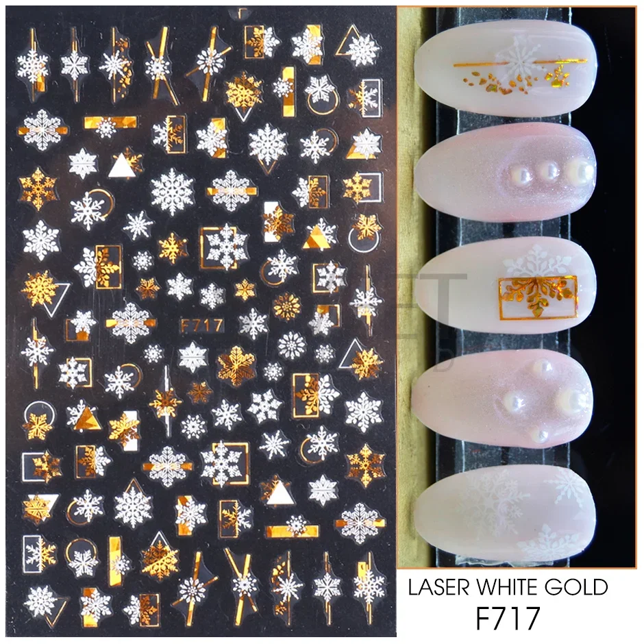 F717 White LaserGold