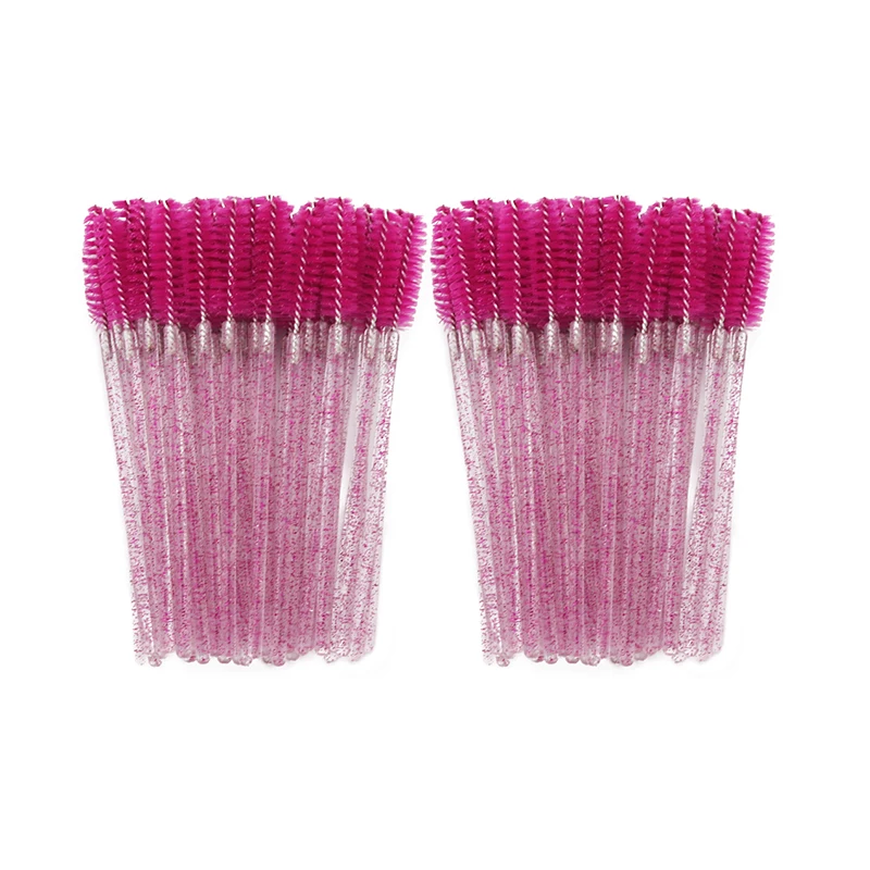 100pcs Clear RoseRed