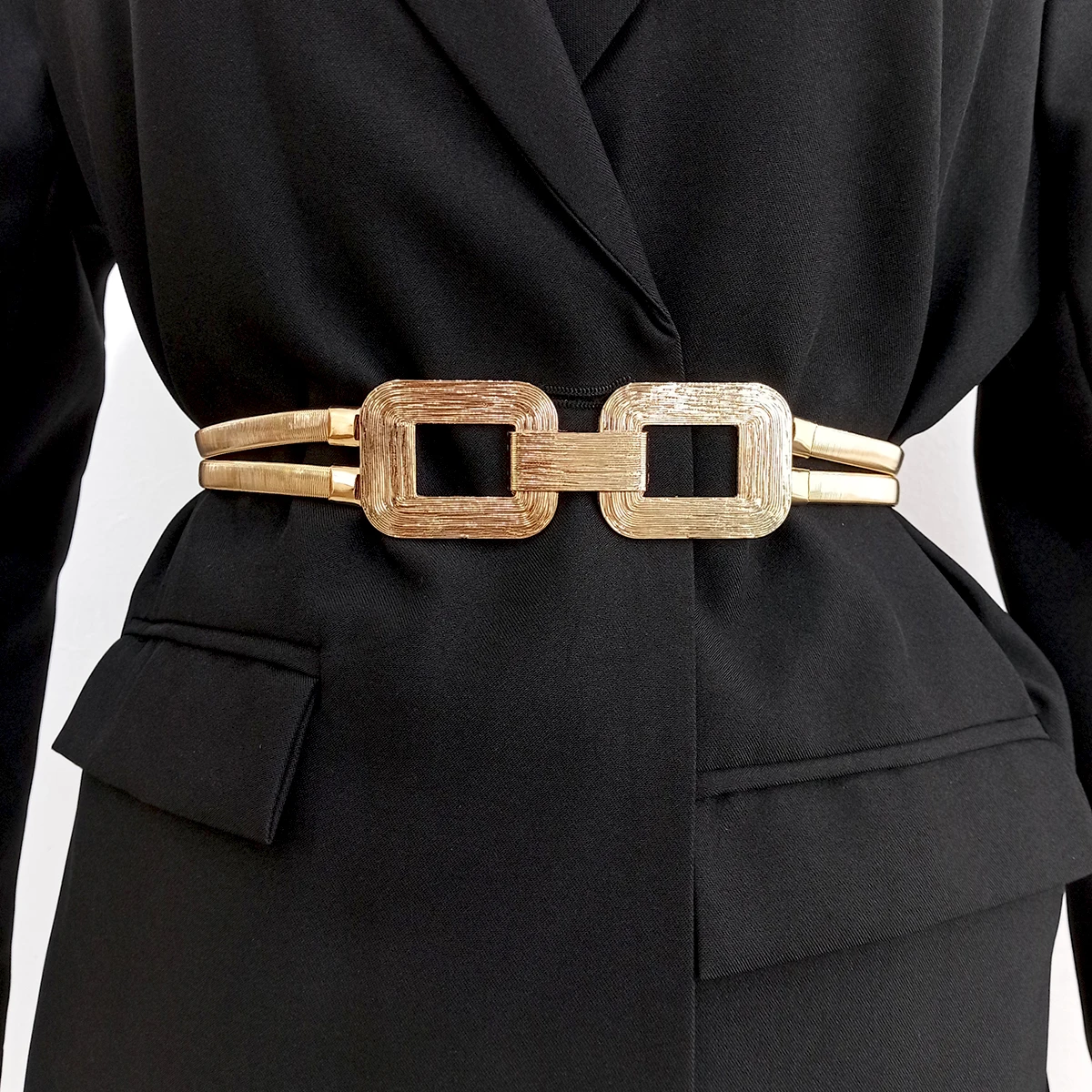 gold chain belt