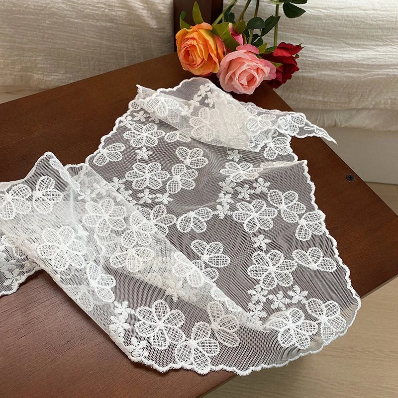 Korean Ins Lace Hair Scarf Women Triangle Hair Band Strap Hair Bag Headscarf Hat Travel Photo Kerchief Headband Accessories