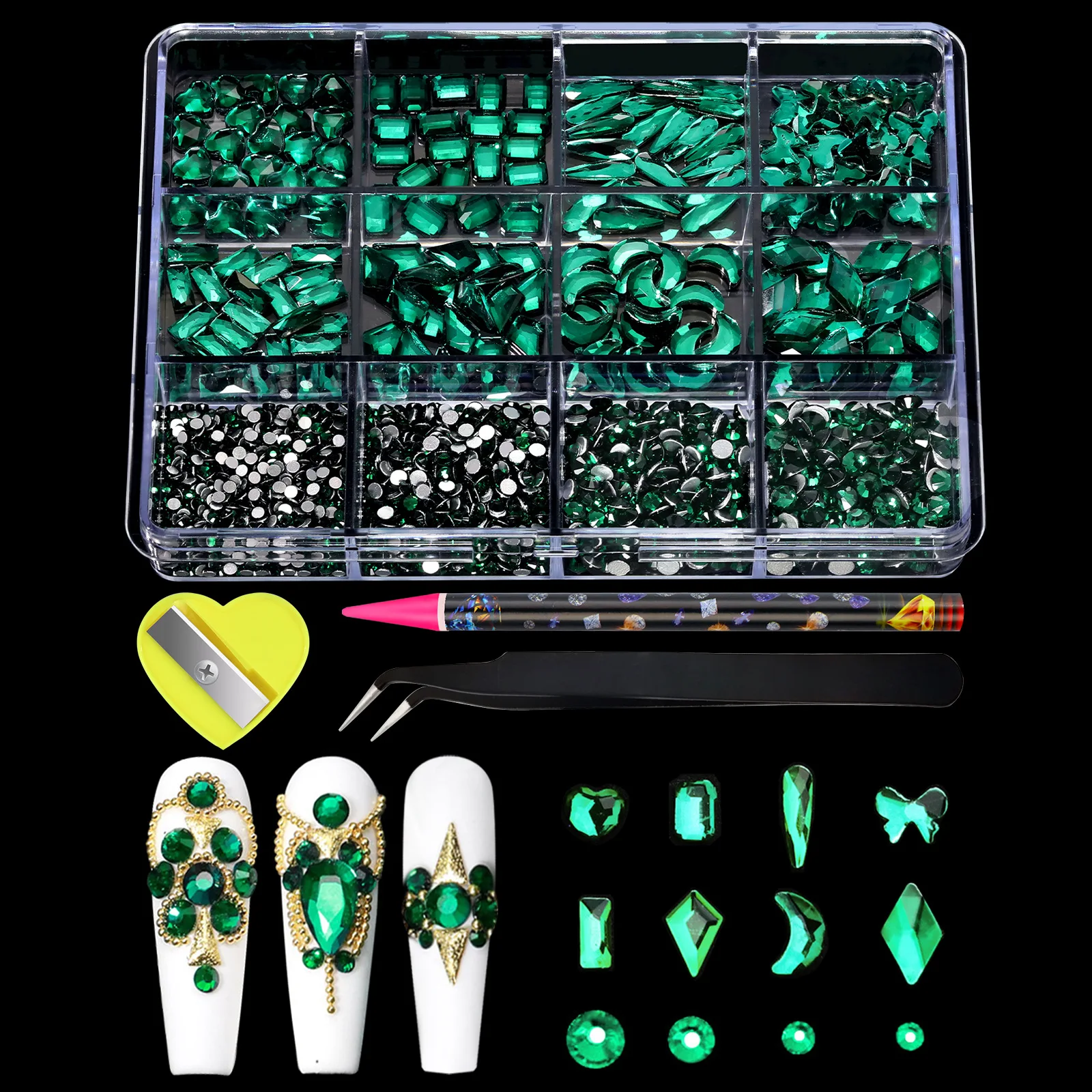 12Grids Green