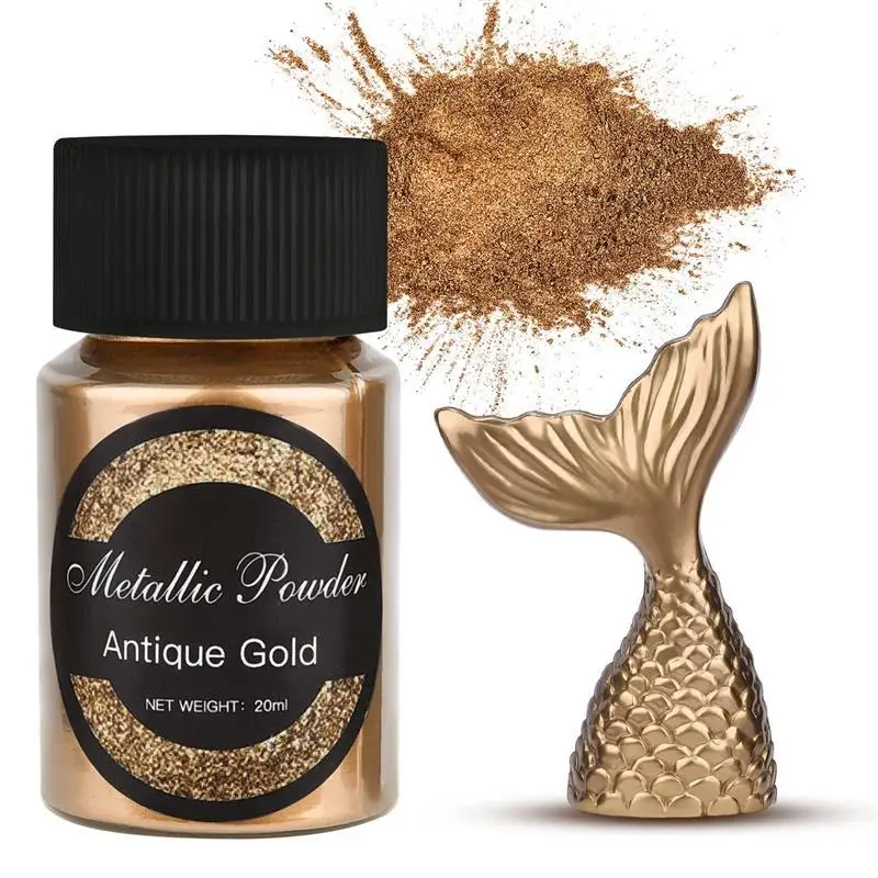 20 Ml Shimmer Metallic Gold Silver Color Pigment Pearlescent Colorant Pearl Pigment Dye UV Resin Epoxy Colour Jewelry Making
