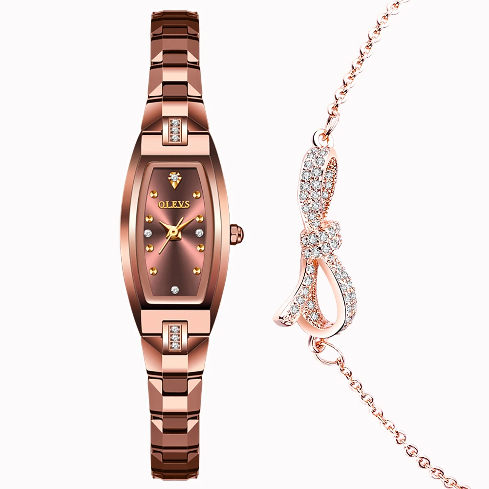 Quartz watch rose