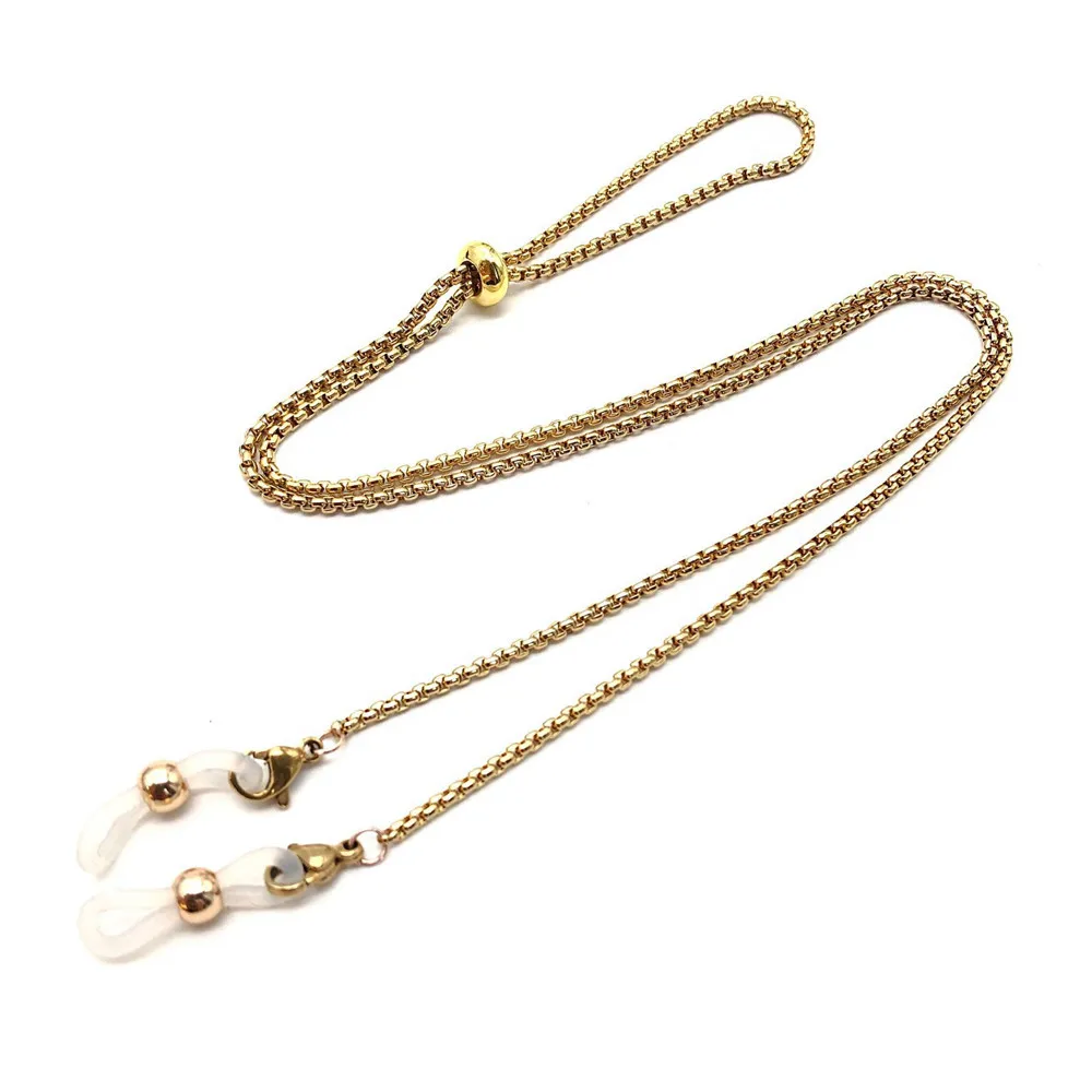 Metal Chains Sunglasses Masking Chains Lanyard For Women Men Eyeglasses Chains Fashion Reading Glasses Anti-lost Holder Lanyard