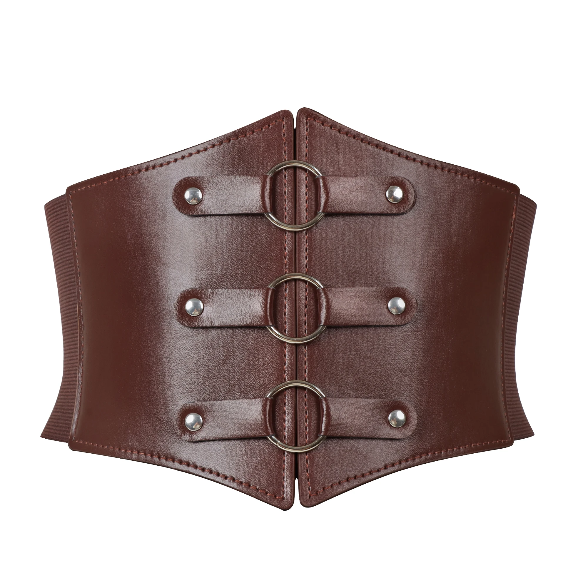 Medieval Role Play Steampunk Leather Fanny Pack Backpack Waist Belt Bag Viking Knight Cosplay Costume Motorcycle Kart Anime
